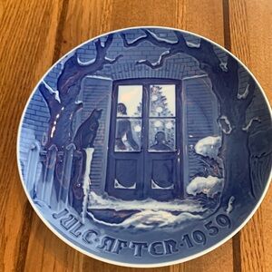 1959 Bing and Grondahl Christmas Plate Christmas tree